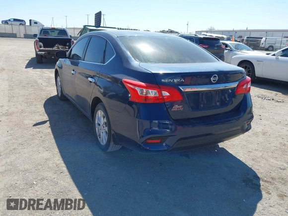2019 Nissan Sentra SV with VIN 3N1AB7AP6KY248123, listed as a IAAI auction lot 42047404 with 44,940 mi miles and . Bid and sale history available at DreamBid. Image 3.
