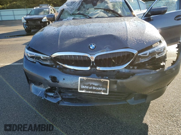 2020 BMW 3 Series 330i xDrive with VIN 3MW5R7J00L8B30533, listed as a Copart auction lot 61951272 with 1,773 mi miles and . Bid and sale history available at DreamBid. Image 7.