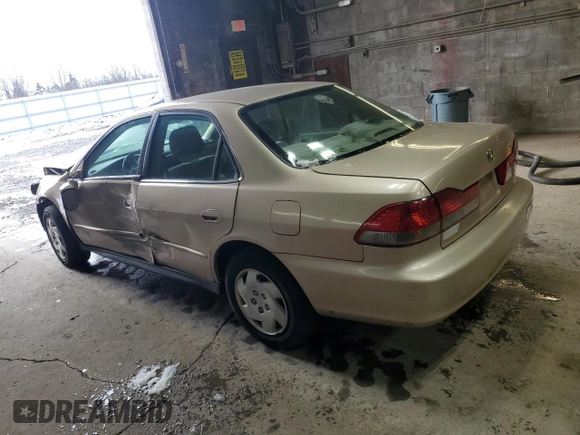 2002 Honda Accord LX z VIN 1HGCG16412A058092, wystawiony jako Copart lot #86866974 z przebiegiem Nie podano mil oraz Szkoda całkowita • Salvage title. Historia ofert i sprzedaży dostępna na DreamBid. Obrazek 2.