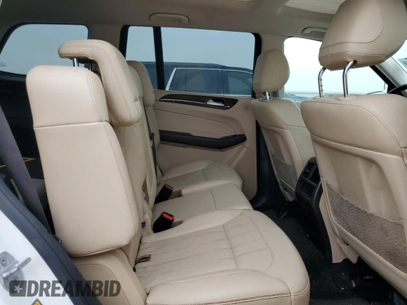 2017 Mercedes-Benz GLS 450 with VIN 4JGDF6EE2HA905445, listed as a Copart auction lot 54258545 with 165,092 mi miles and Salvage title. Bid and sale history available at DreamBid. Image 11.