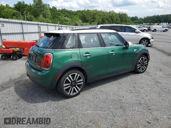 2021 MINI Hardtop 4 Door Oxford Edition with VIN WMWXU7C0XM2P49113, listed as a Copart auction lot 61437805 with 40,399 mi miles and Salvage title. Bid and sale history available at DreamBid. Image 3.