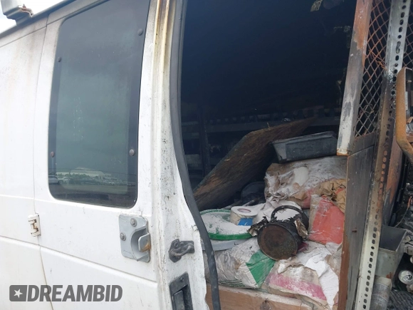 2005 Ford Econoline Cargo with VIN 1FTNE24L05HB25547, listed as a IAAI auction lot 42434522 with Not provided miles and . Bid and sale history available at DreamBid. Image 8.