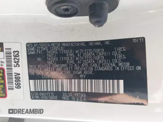 2012 Toyota Sienna SE z VIN 5TDXK3DC1CS186020, wystawiony jako IAAI lot #42471455 z przebiegiem 215 048 mil mil oraz . Historia ofert i sprzedaży dostępna na DreamBid. Obrazek 9.
