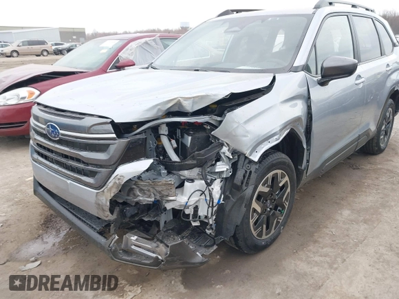 2025 Subaru Forester Premium с VIN JF2SLDBC5SH538293, выставлен на аукционе IAAI как лот 41898976 с пробегом 424 миль миль и . История ставок и продаж доступна на DreamBid. Изображение 18.