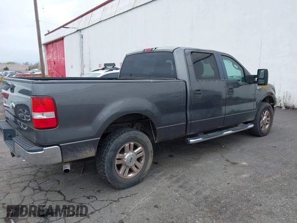 2007 Ford F-150 XLT with VIN 1FTPW14577FA53679, listed as a IAAI auction lot 41885742 with 156,898 mi miles. Bid and sale history available at carsss.com. Image 4.