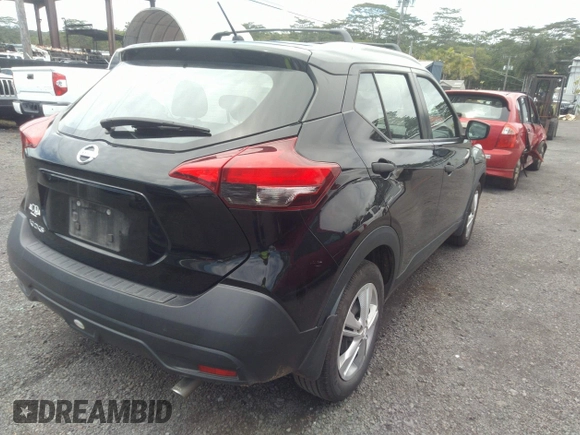 2019 Nissan Kicks SV with VIN 3N1CP5CU2KL505177, listed as a IAAI auction lot 39152489 with 36,130 mi miles. Bid and sale history available at carsss.com. Image 4.