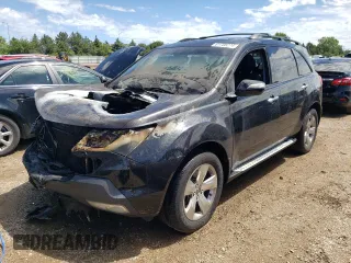 2009 Acura MDX Sport/Pwr Tail Gate with VIN 2HNYD28789H517246, listed as a Copart auction lot 61708274 with 0 mi miles and Salvage Title. Bid and sale history available at carsss.com. Image 1.