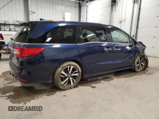 2019 Honda Odyssey Touring with VIN 5FNRL6H80KB505150, listed as a Copart auction lot 47620065 with 262,778 mi miles and Salvage Title. Bid and sale history available at carsss.com. Image 3.