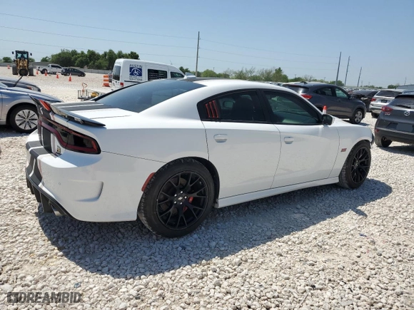 2019 Dodge Charger Scat Pack with VIN 2C3CDXGJ5KH589087, listed as a Copart auction lot 53080395 with 81,354 mi miles and Salvage Title. Bid and sale history available at carsss.com. Image 3.