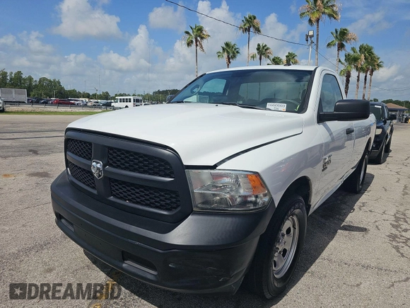 2023 Ram 1500 Tradesman z VIN 3C6JR6DG6PG541121, wystawiony jako IAAI lot #42516901 z przebiegiem 55 607 mil mil oraz . Historia ofert i sprzedaży dostępna na DreamBid. Obrazek 26.