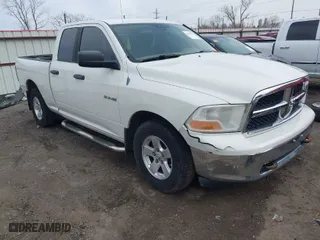 2009 Dodge Ram 1500 SLT with VIN 1D3HB18PX9S700623, listed as a IAAI auction lot 41617857 with 231,055 mi miles. Bid and sale history available at carsss.com. Image 1.