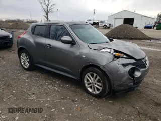 2013 Nissan Juke Nismo with VIN JN8AF5MV5DT207210, listed as a Copart auction lot 51767545 with Not provided miles and Salvage title. Bid and sale history available at DreamBid. Image 4.