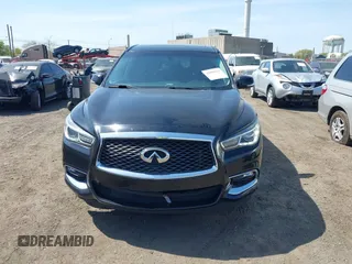 2018 Infiniti QX60 with VIN 5N1DL0MM4JC529193, listed as a IAAI auction lot 42091013 with 202,602 mi miles. Bid and sale history available at carsss.com. Image 12.