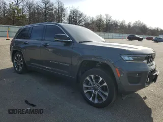 2022 Jeep Grand Cherokee Overland с VIN 1C4RJHDG7N8628396, выставлен на аукционе Copart как лот 45185415 с пробегом 61 032 миль миль и Списание • Salvage title. История ставок и продаж доступна на DreamBid. Изображение 4.