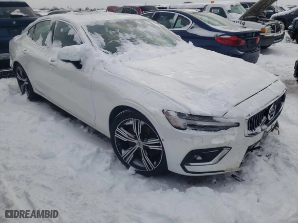 2020 Volvo S60 Inscription with VIN 7JRA22TL3LG033166, listed as a Copart auction lot 38000784 with 0 mi miles. Bid and sale history available at carsss.com. Image 4.