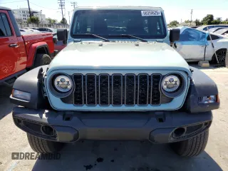 2023 Jeep Wrangler Sport S with VIN 1C4HJXDG5PW623797, listed as a Copart auction lot 66359625 with 16,518 mi miles and Salvage title. Bid and sale history available at DreamBid. Image 5.