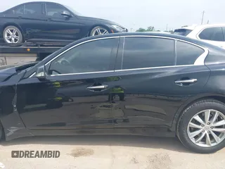 2015 Infiniti Q50 Premium with VIN JN1BV7AR6FM420057, listed as a IAAI auction lot 42045172 with 119,443 mi miles. Bid and sale history available at carsss.com. Image 13.