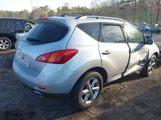 2010 Nissan Murano S with VIN JN8AZ1MU4AW016122, listed as a IAAI auction lot 41812322 with 113,585 mi miles. Bid and sale history available at carsss.com. Image 4.