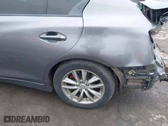 2014 Infiniti Q50 Premium with VIN JN1BV7AR8EM682452, listed as a IAAI auction lot 41848533 with 103,646 mi miles. Bid and sale history available at carsss.com. Image 20.