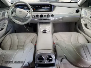 2015 Mercedes-Benz S 550 with VIN WDDUG8CB9FA159827, listed as a Copart auction lot 48759755 with 105,894 mi miles and Salvage Title. Bid and sale history available at DreamBid. Image 8.
