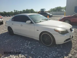 2013 BMW 5 Series 535i xDrive with VIN WBAFU7C5XDDU66464, listed as a Copart auction lot 62355345 with Not provided miles and Salvage title. Bid and sale history available at DreamBid. Image 4.