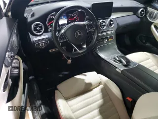 2018 Mercedes-Benz C 300 with VIN WDDWJ4KB4JF606547, listed as a Copart auction lot 42483995 with 82,083 mi miles and Salvage title. Bid and sale history available at DreamBid. Image 8.