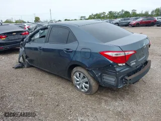 2016 Toyota Corolla L with VIN 2T1BURHEXGC701291, listed as a IAAI auction lot 40390086 with 1 mi miles. Bid and sale history available at carsss.com. Image 3.