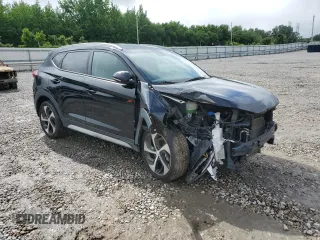 2017 Hyundai Tucson Sport z VIN KM8J33A22HU388846, wystawiony jako Copart lot #56691065 z przebiegiem Nie podano mil oraz Szkoda całkowita • Salvage title. Historia ofert i sprzedaży dostępna na DreamBid. Obrazek 4.