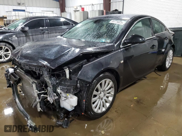 2011 Buick Regal CXL RL6 with VIN W04GU5GC0B1071562, listed as a Copart auction lot 88779825 with 87,559 mi miles and Salvage Title. Bid and sale history available at carsss.com. Image 1.