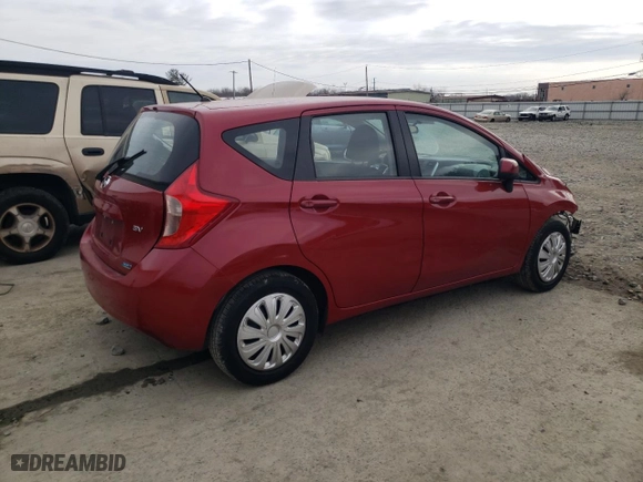 2014 Nissan Versa Note S Plus with VIN 3N1CE2CP5EL437055, listed as a Copart auction lot 47653675 with 38,929 mi miles and Salvage Title. Bid and sale history available at carsss.com. Image 3.