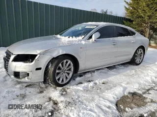 2013 Audi A7 3.0 Premium Plus with VIN WAUYGAFC0DN017568, listed as a Copart auction lot 41735185 with 173,327 mi miles and Salvage Title. Bid and sale history available at carsss.com. Image 1.