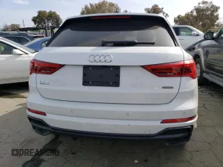 2020 Audi Q3 S line Premium Plus with VIN WA1EECF32L1116576, listed as a Copart auction lot 41111063 with 9,808 mi miles. Bid and sale history available at carsss.com. Image 6.