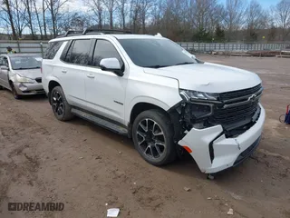 2021 Chevrolet Tahoe RST with VIN 1GNSKRKD6MR323940, listed as a IAAI auction lot 41526915 with 68,242 mi miles. Bid and sale history available at carsss.com. Image 1.