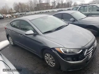 2017 Hyundai Elantra SE with VIN KMHD74LF2HU111170, listed as a Copart auction lot 50982875 with 148,709 mi miles and Salvage Title. Bid and sale history available at carsss.com. Image 4.