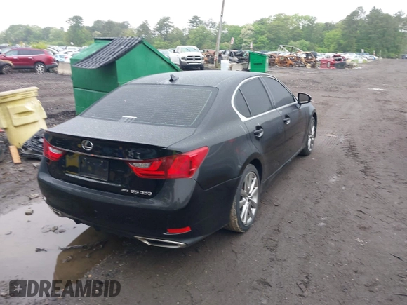 2014 Lexus GS 350 with VIN JTHCE1BL9E5022132, listed as a IAAI auction lot 42276195 with 125,532 mi miles and . Bid and sale history available at DreamBid. Image 4.