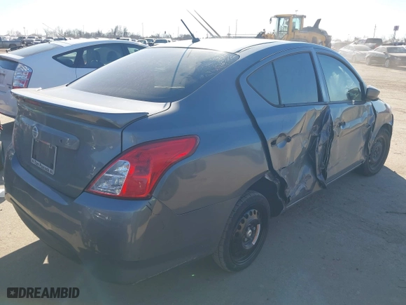 2019 Nissan Versa Sedan SV with VIN 3N1CN7AP8KL812271, listed as a IAAI auction lot 41423740 with 57,233 mi miles. Bid and sale history available at carsss.com. Image 4.