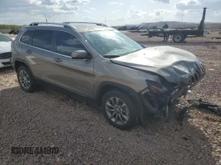 2021 Jeep Cherokee Latitude Lux with VIN 1C4PJLMX7MD107436, listed as a Copart auction lot 50987275 with 32,735 mi miles and Salvage Title. Bid and sale history available at carsss.com. Image 4.