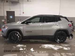 2023 Jeep Compass Latitude with VIN 3C4NJDBN6PT549752, listed as a IAAI auction lot 41225196 with 23,349 mi miles and . Bid and sale history available at DreamBid. Image 14.