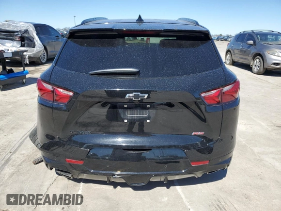 2022 Chevrolet Blazer RS с VIN 3GNKBERSXNS147051, выставлен на аукционе Copart как лот 47661715 с пробегом 45 189 миль миль и Чистый • Clean title. История ставок и продаж доступна на DreamBid. Изображение 6.