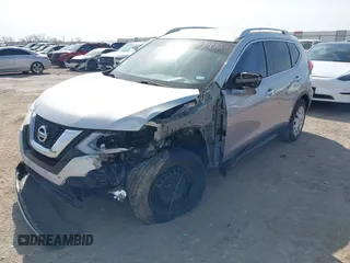 2017 Nissan Rogue S with VIN JN8AT2MV0HW007749, listed as a IAAI auction lot 41894065 with 75,411 mi miles and . Bid and sale history available at carsss.com. Image 2.