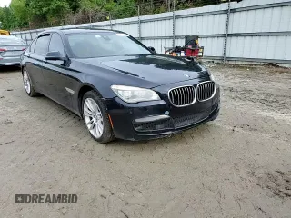 2014 BMW 7 Series ALPINA B7 with VIN WBAYE8C55ED136311, listed as a Copart auction lot 56519375 with 110,542 mi miles and Salvage title. Bid and sale history available at DreamBid. Image 13.