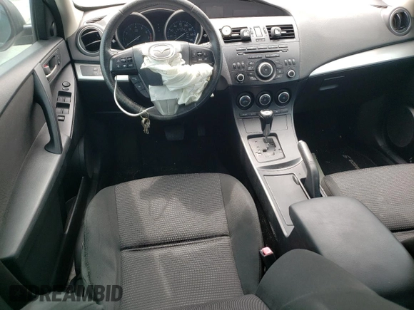 2013 Mazda 3 i Touring with VIN JM1BL1V76D1744827, listed as a Copart auction lot 51038295 with 152,292 mi miles and Salvage Title. Bid and sale history available at DreamBid. Image 8.