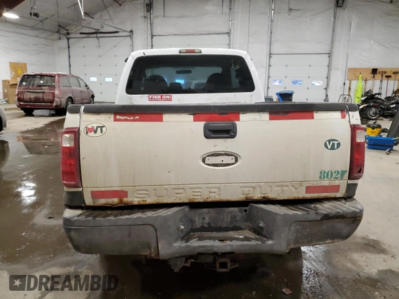 2008 Ford Super Duty F-250 SRW XL with VIN 1FTNX20558EE11711, listed as a Copart auction lot 88462905 with Not Provided miles and Salvage Title. Bid and sale history available at carsss.com. Image 6.