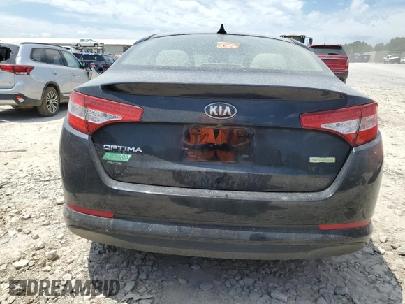 2013 Kia Optima Hybrid LX with VIN KNAGM4AD2D5062209, listed as a Copart auction lot 55801604 with 204,150 mi miles and Salvage Title. Bid and sale history available at carsss.com. Image 6.