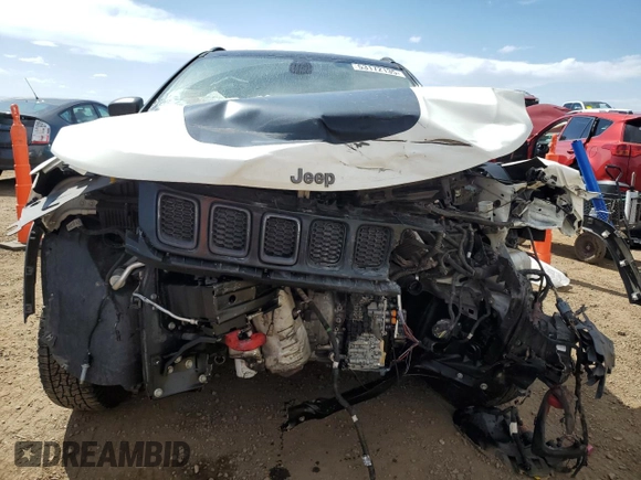 2020 Jeep Compass Trailhawk with VIN 3C4NJDDB4LT159505, listed as a Copart auction lot 53172135 with 80,722 mi miles and Salvage title. Bid and sale history available at DreamBid. Image 5.