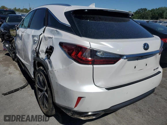 2019 Lexus RX with VIN 2T2BZMCA1KC185898, listed as a Copart auction lot 58845692 with 60,840 mi miles. Bid and sale history available at carsss.com. Image 3.