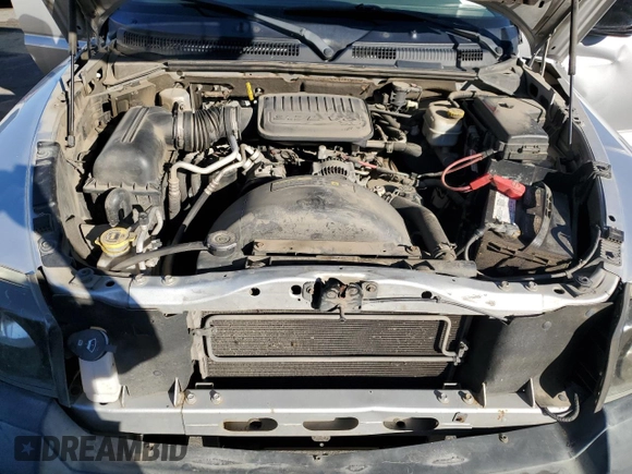 2007 Dodge Dakota SLT with VIN 1D7HE48K47S103248, listed as a Copart auction lot 82744094 with 126,126 mi miles and Salvage Title. Bid and sale history available at DreamBid. Image 12.