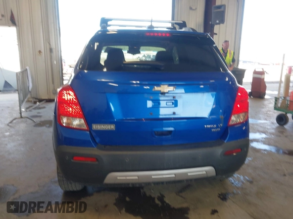 2015 Chevrolet Trax LT with VIN KL7CJRSB2FB055251, listed as a IAAI auction lot 42111069 with 91,930 mi miles and . Bid and sale history available at DreamBid. Image 17.