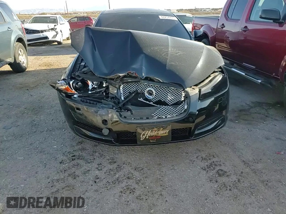 2013 Jaguar XF RWD with VIN SAJWA0ESXDPU05766, listed as a Copart auction lot 48254405 with 72,055 mi miles and Salvage Title. Bid and sale history available at DreamBid. Image 11.
