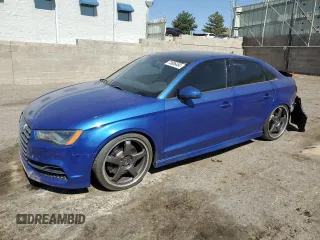 2015 Audi S3 2.0T Premium Plus with VIN WAUBFGFF9F1112923, listed as a Copart auction lot 73806484 with 130,291 mi miles and Salvage Title. Bid and sale history available at carsss.com. Image 1.